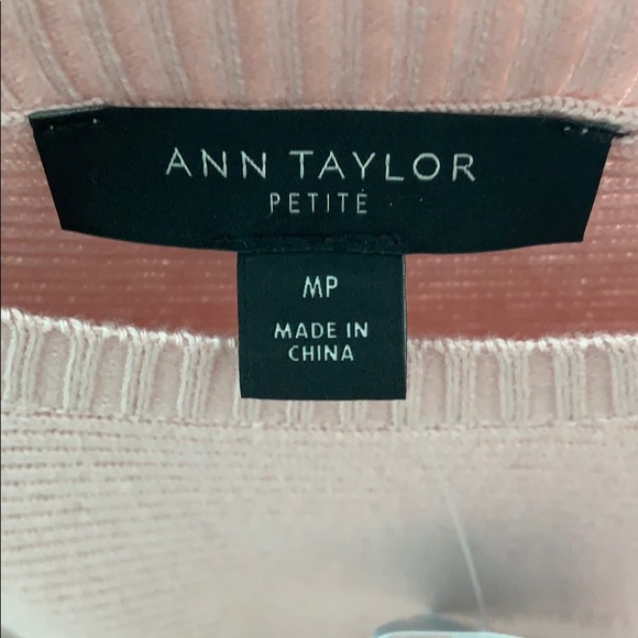 Ann taylor Ribbed Ruffle Sweater - Picture 5 of 8